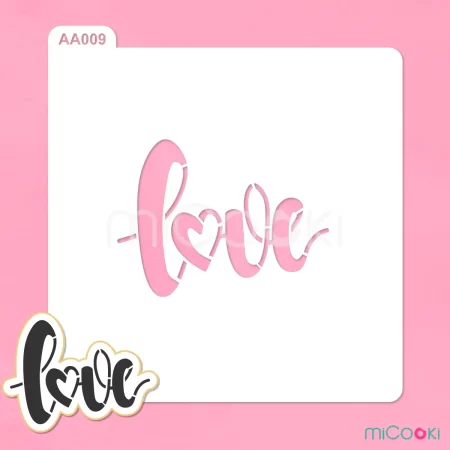 AA009 Love cursiva
