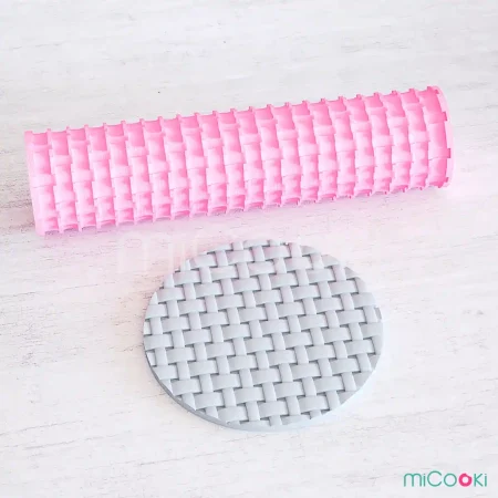 Rodillo Texturizador Mimbre M1